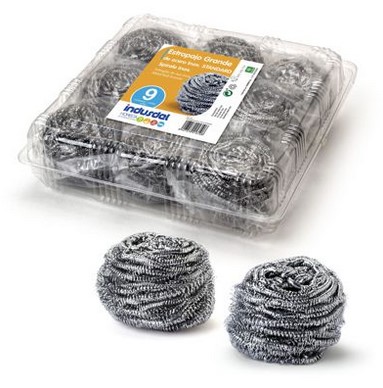 Estropajos Acero Inox Grandes Standard 40gr