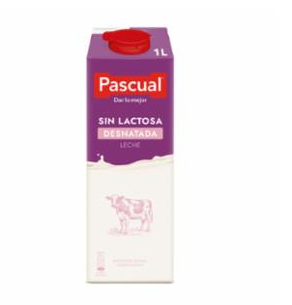 Leche Pascual Sin Lactosa Desnatada 1 L