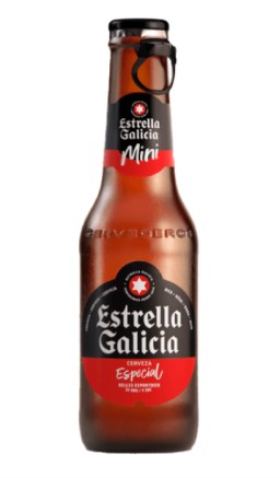 CERVEZA ESTRELLA GALICIA RETORNABLE 20CL 30B LN