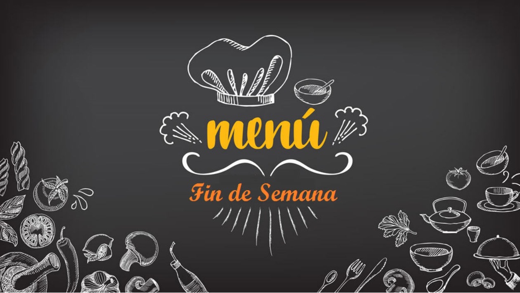 Menú Del Día Fin De Semana