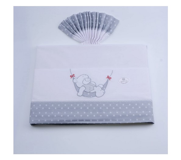 Juego De Sabanas Finas 3 Piezas Para Cuna 60X120 100% Algodón Sabanas